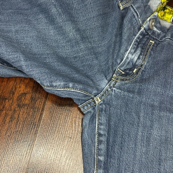 Miss Me Wide Leg Flare Jeans JP4480 Geneva Vintage Y2K Flap Back Pockets 29 GUC - Picture 15 of 15